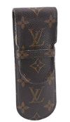 Authentic Louis Vuitton Monogram Etui Styro Pen Case M62990 LV 2696E