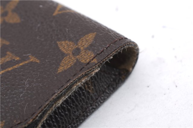 Authentic Louis Vuitton Monogram Etui Styro Pen Case M62990 LV 2696E