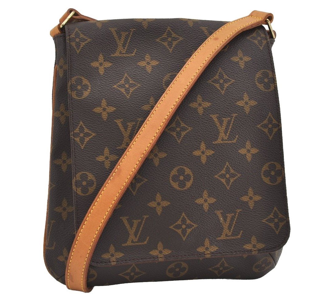 Authentic Louis Vuitton Monogram Musette Salsa Shoulder Bag Purse LV 2696I