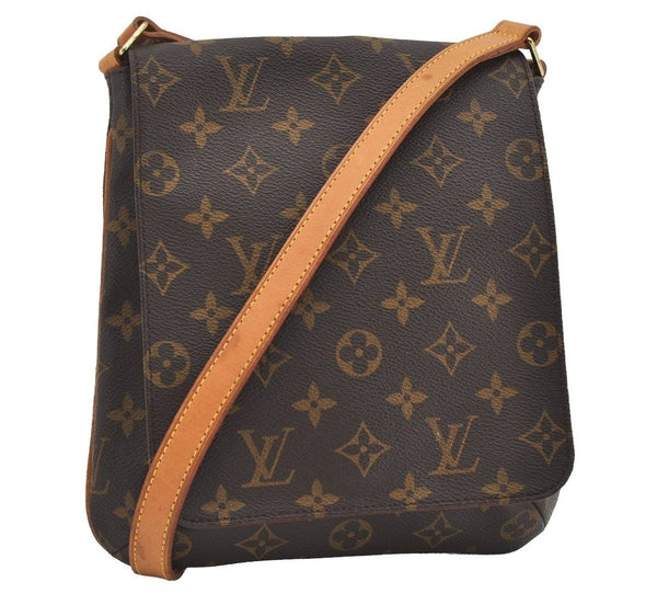 Authentic Louis Vuitton Monogram Musette Salsa Shoulder Bag Purse LV 2696I