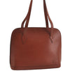 Authentic Louis Vuitton Epi Lussac Shoulder Tote Bag Brown M52283 LV 2697I