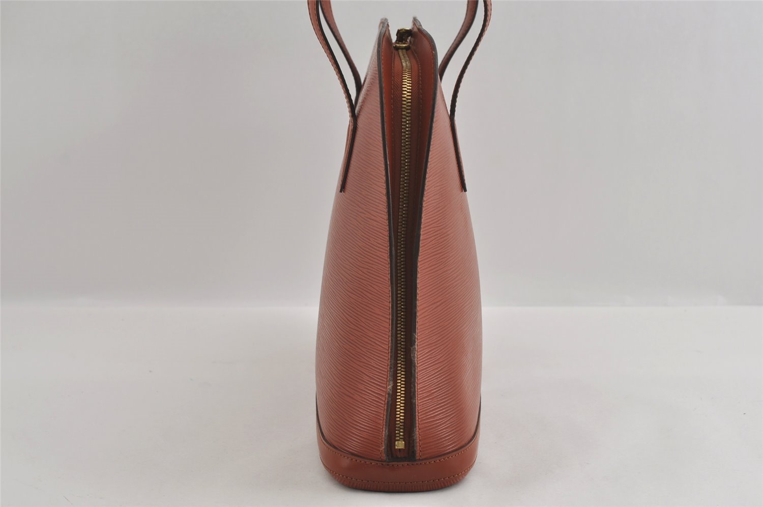 Authentic Louis Vuitton Epi Lussac Shoulder Tote Bag Brown M52283 LV 2697I