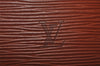Authentic Louis Vuitton Epi Lussac Shoulder Tote Bag Brown M52283 LV 2697I