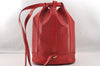 Authentic Louis Vuitton Epi Randonnee PM Shoulder Bag Red LV 2698I