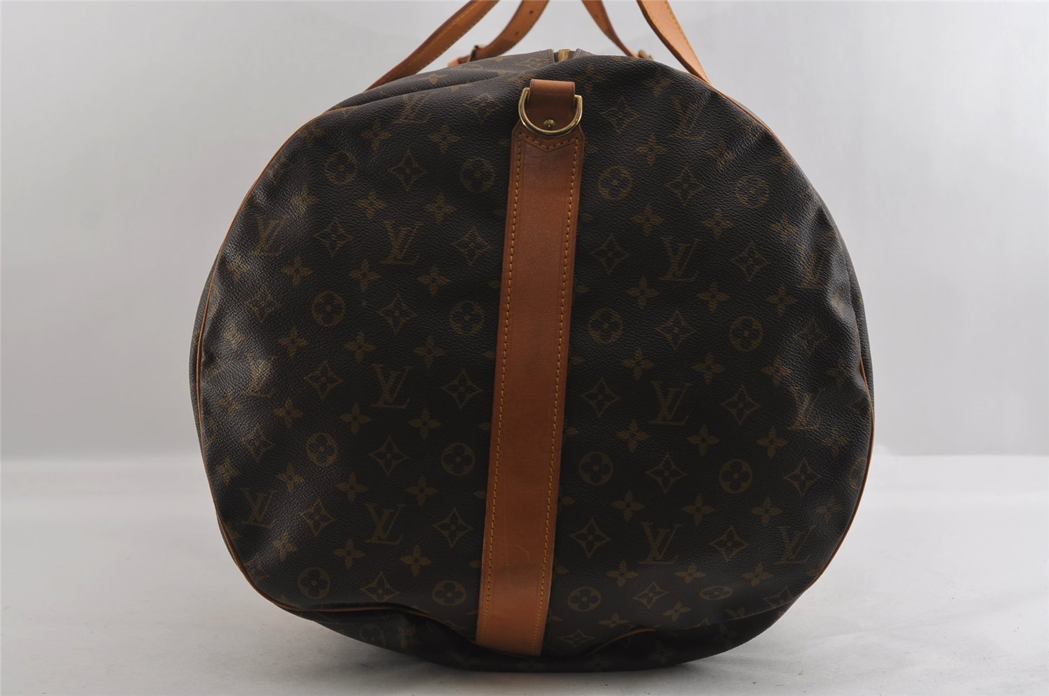 Authentic Louis Vuitton Monogram Sac Polochon 2Way Boston Bag M41222 LV 2699I