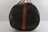 Authentic Louis Vuitton Monogram Sac Polochon 2Way Boston Bag M41222 LV 2699I