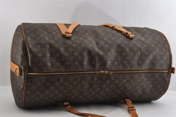 Authentic Louis Vuitton Monogram Sac Polochon 2Way Boston Bag M41222 LV 2699I