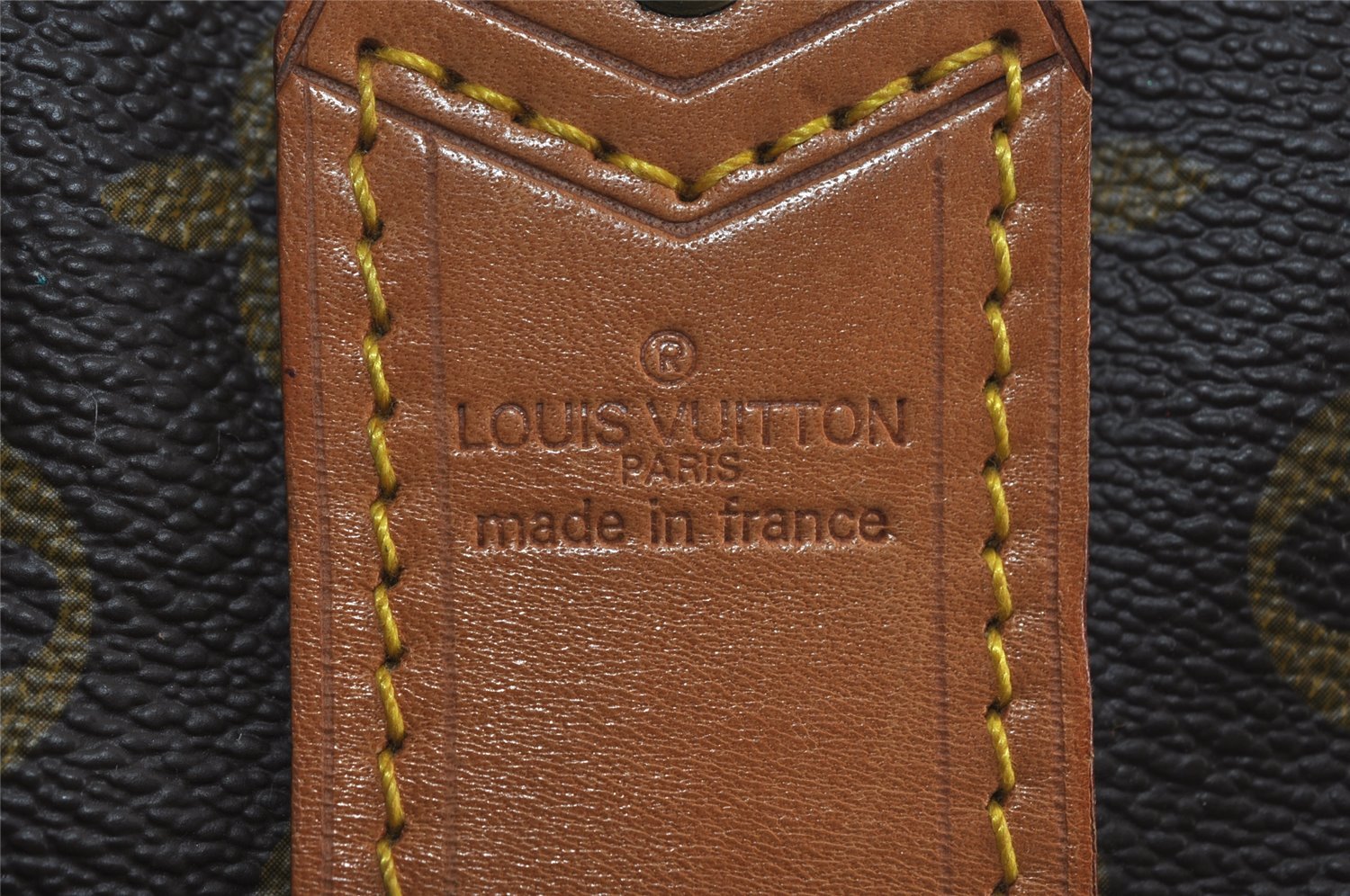 Authentic Louis Vuitton Monogram Sac Polochon 2Way Boston Bag M41222 LV 2699I