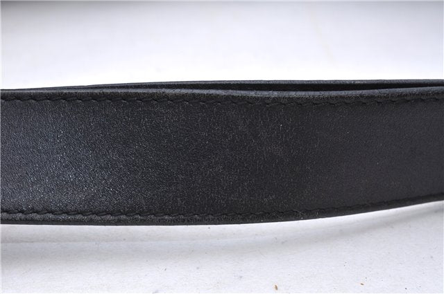 Authentic GUCCI Shoulder Hand Bag GG Canvas Leather 0014205 Black 2703E