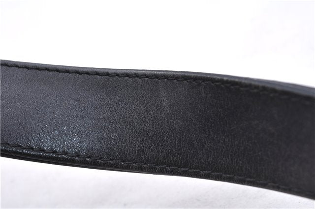 Authentic GUCCI Shoulder Hand Bag GG Canvas Leather 0014205 Black 2703E