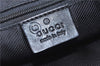 Authentic GUCCI Shoulder Hand Bag GG Canvas Leather 0014205 Black 2703E
