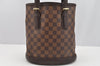 Authentic Louis Vuitton Damier Marais Bucket Shoulder Tote Bag N42240 LV 2703I