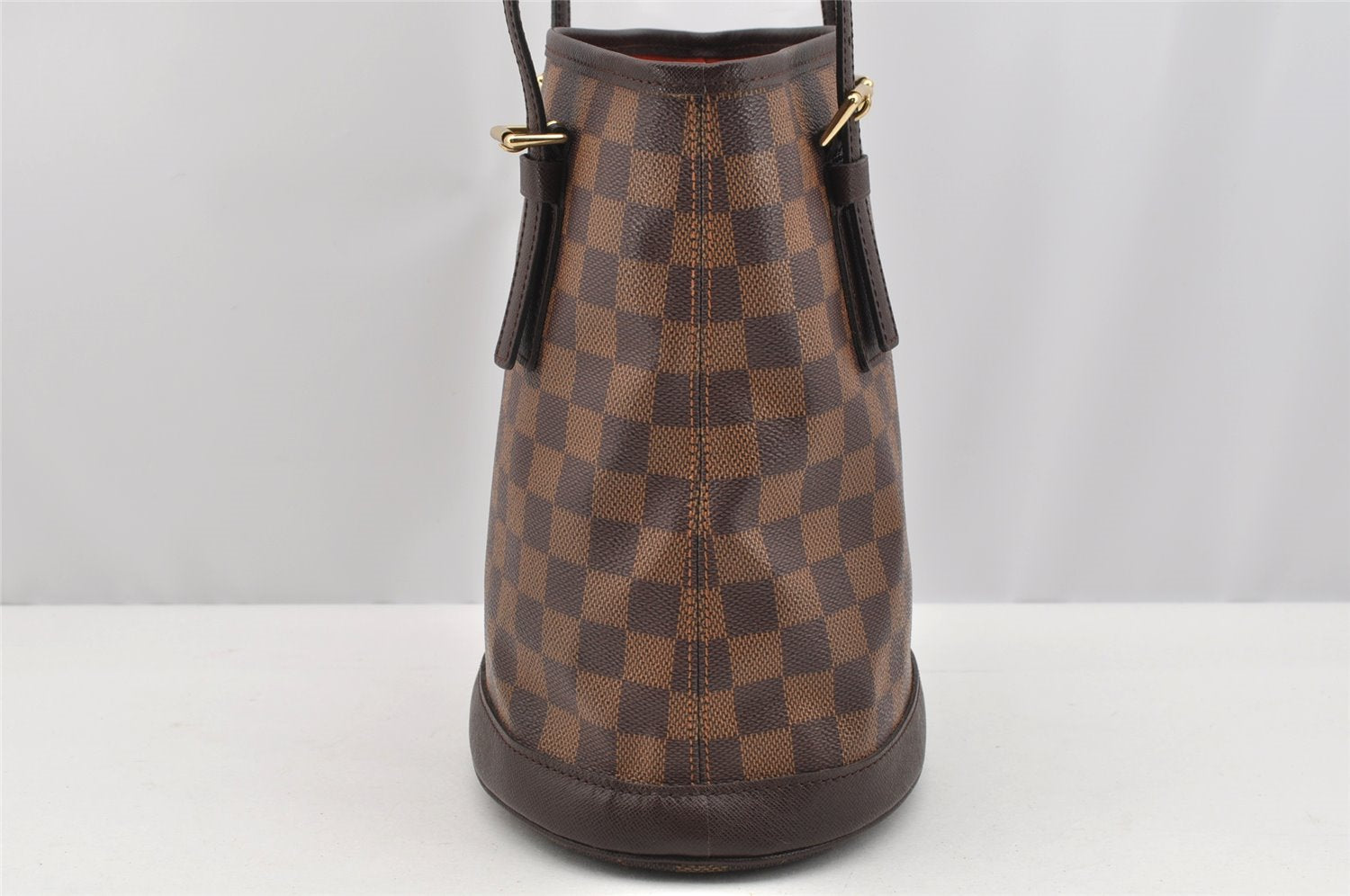 Authentic Louis Vuitton Damier Marais Bucket Shoulder Tote Bag N42240 LV 2703I