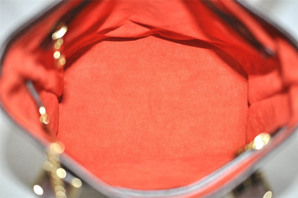 Authentic Louis Vuitton Damier Marais Bucket Shoulder Tote Bag N42240 LV 2703I