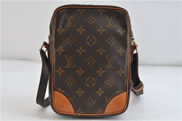 Authentic Louis Vuitton Monogram Danube Shoulder Cross Body Bag M45266 LV 2704D