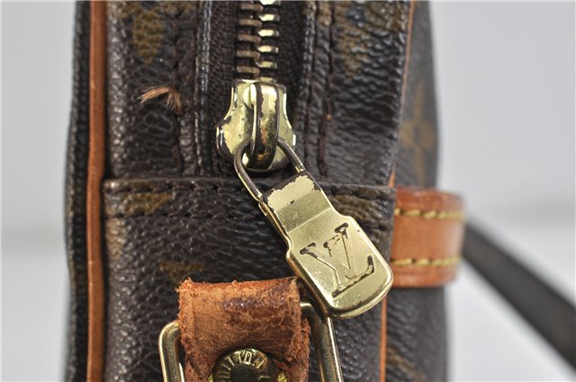 Authentic Louis Vuitton Monogram Danube Shoulder Cross Body Bag M45266 LV 2704D