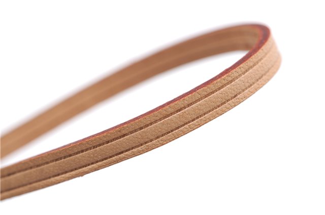 Authentic Louis Vuitton Leather Shoulder Strap Beige 49.6