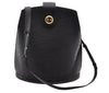 Authentic Louis Vuitton Epi Cluny Shoulder Bag Purse Black M52252 LV 2705I