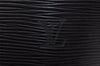 Authentic Louis Vuitton Epi Cluny Shoulder Bag Purse Black M52252 LV 2705I