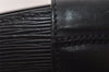 Authentic Louis Vuitton Epi Cluny Shoulder Bag Purse Black M52252 LV 2705I