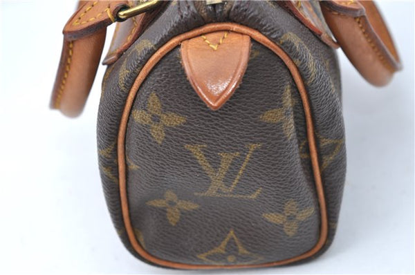 Authentic Louis Vuitton Monogram Mini Speedy Hand Bag Old Model LV 2706B