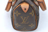 Authentic Louis Vuitton Monogram Mini Speedy Hand Bag Old Model LV 2706B