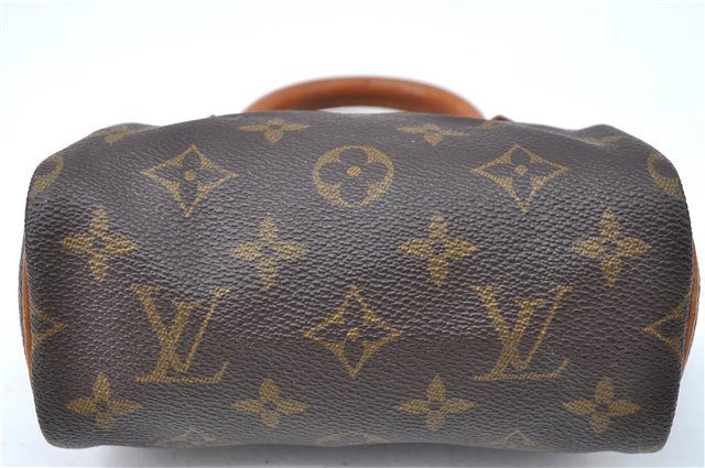 Authentic Louis Vuitton Monogram Mini Speedy Hand Bag Old Model LV 2706B