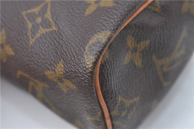 Authentic Louis Vuitton Monogram Mini Speedy Hand Bag Old Model LV 2706B