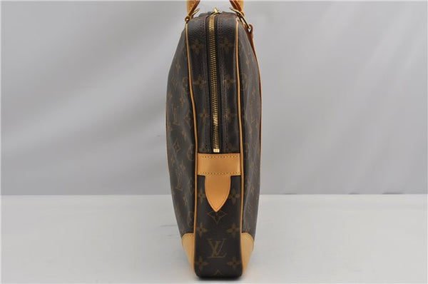 Authentic Louis Vuitton Monogram Porte Documents Voyage M53361 Briefcase 2706F