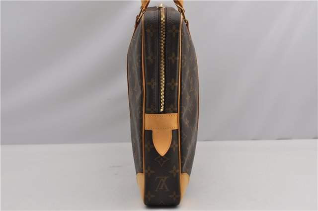 Authentic Louis Vuitton Monogram Porte Documents Voyage M53361 Briefcase 2706F