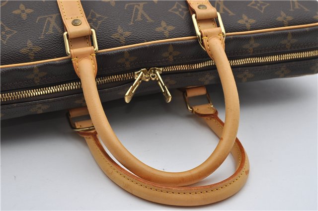 Authentic Louis Vuitton Monogram Porte Documents Voyage M53361 Briefcase 2706F