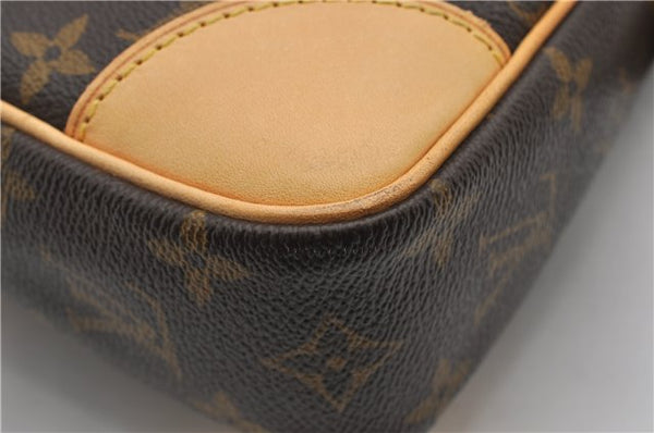 Authentic Louis Vuitton Monogram Porte Documents Voyage M53361 Briefcase 2706F