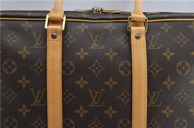 Authentic Louis Vuitton Monogram Porte Documents Voyage M53361 Briefcase 2706F