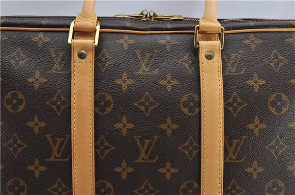 Authentic Louis Vuitton Monogram Porte Documents Voyage M53361 Briefcase 2706F