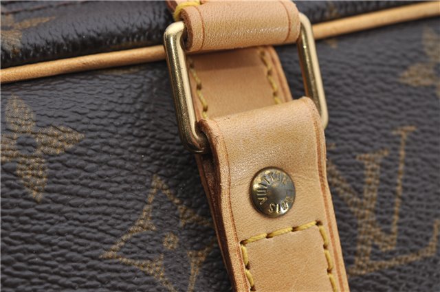 Authentic Louis Vuitton Monogram Porte Documents Voyage M53361 Briefcase 2706F