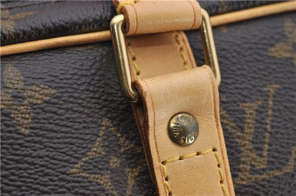 Authentic Louis Vuitton Monogram Porte Documents Voyage M53361 Briefcase 2706F