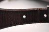 Authentic FENDI Zucca Vintage Shoulder Bag Purse Canvas Leather Brown 2709I