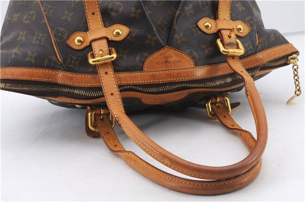 Authentic Louis Vuitton Monogram Tivoli GM Hand Bag M40144 LV 2711D