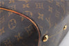 Authentic Louis Vuitton Monogram Tivoli GM Hand Bag M40144 LV 2711D