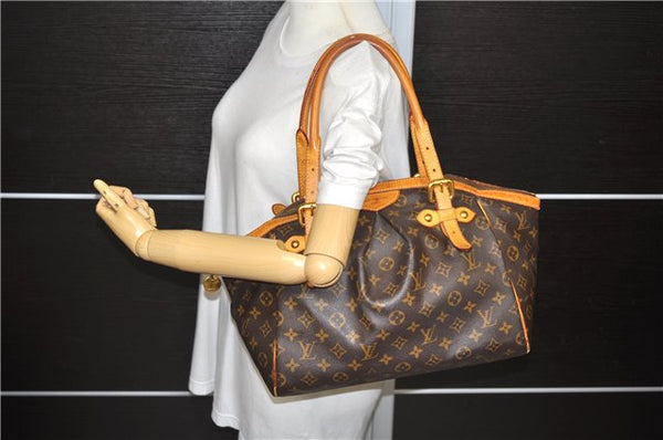 Authentic Louis Vuitton Monogram Tivoli GM Hand Bag M40144 LV 2711D