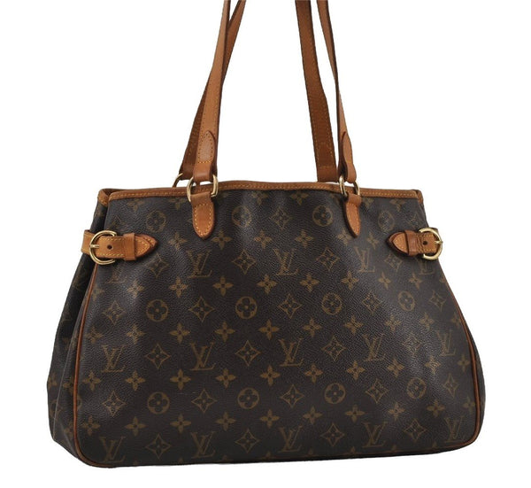 Authentic Louis Vuitton Monogram Batignolles Horizontal Tote Bag M51154 LV 2711I