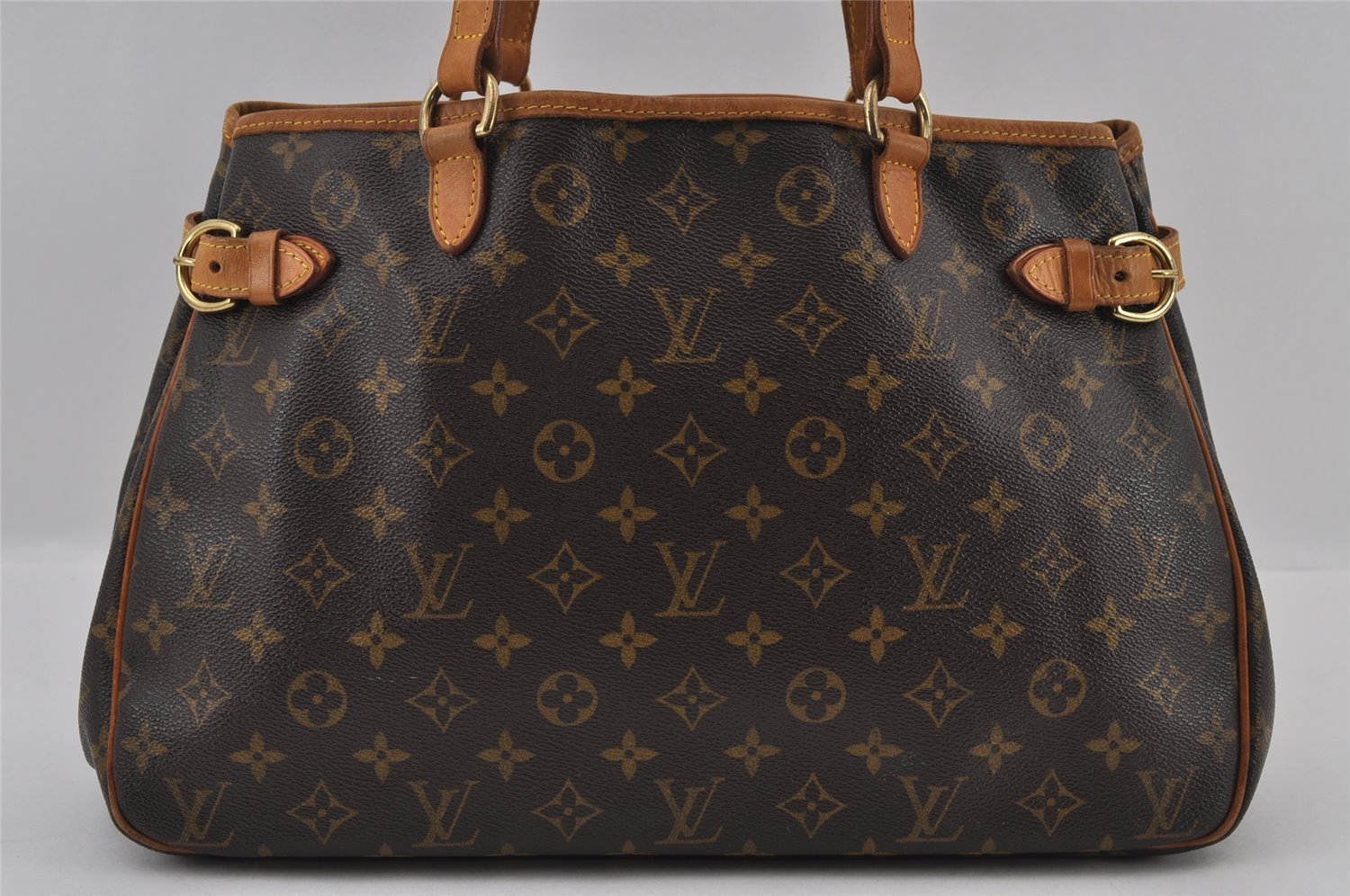 Authentic Louis Vuitton Monogram Batignolles Horizontal Tote Bag M51154 LV 2711I
