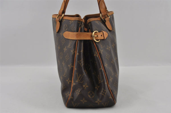 Authentic Louis Vuitton Monogram Batignolles Horizontal Tote Bag M51154 LV 2711I