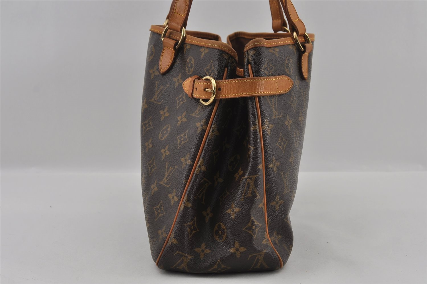 Authentic Louis Vuitton Monogram Batignolles Horizontal Tote Bag M51154 LV 2711I