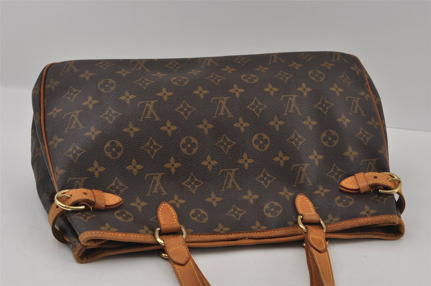 Authentic Louis Vuitton Monogram Batignolles Horizontal Tote Bag M51154 LV 2711I