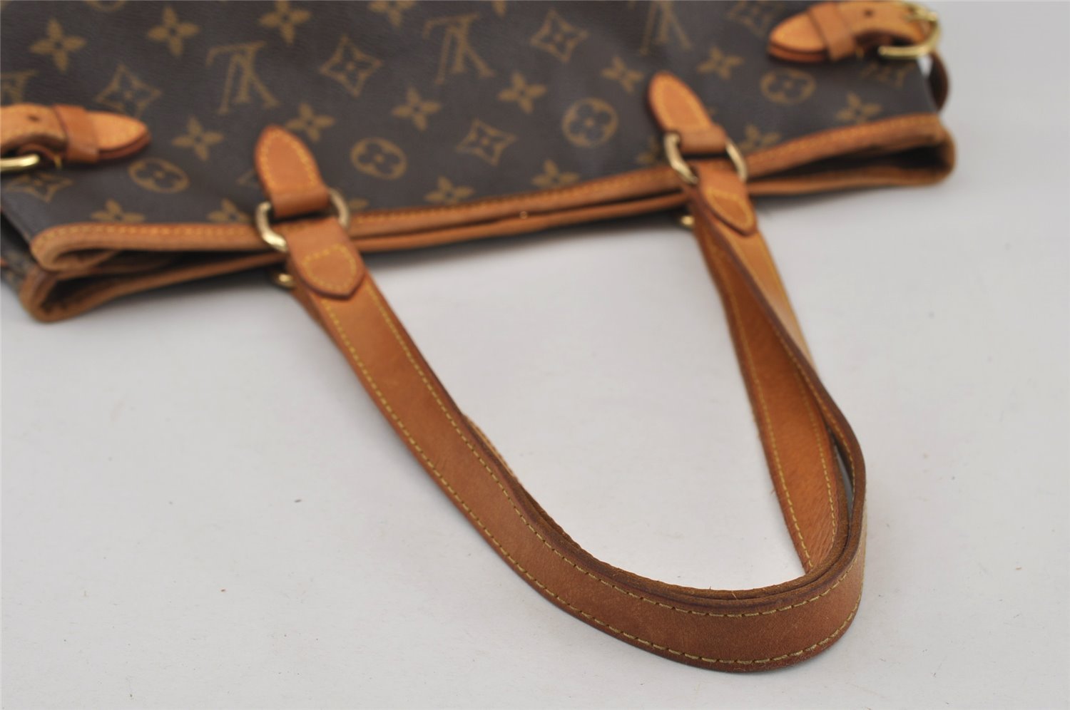 Authentic Louis Vuitton Monogram Batignolles Horizontal Tote Bag M51154 LV 2711I