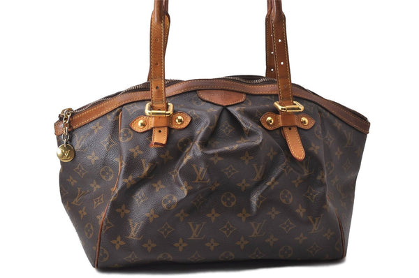 Authentic Louis Vuitton Monogram Tivoli GM Hand Bag M40144 LV 2712D