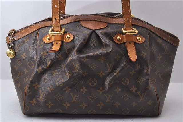 Authentic Louis Vuitton Monogram Tivoli GM Hand Bag M40144 LV 2712D