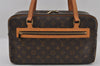 Authentic Louis Vuitton Monogram Cite GM Shoulder Bag M51181 LV 2712I