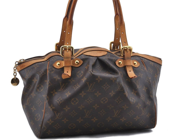 Authentic Louis Vuitton Monogram Tivoli GM Hand Bag M40144 LV 2713D